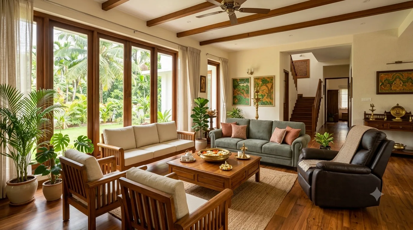 Durable Sofa Sets: Choosing Between Wooden, Upholstered, and Recliners