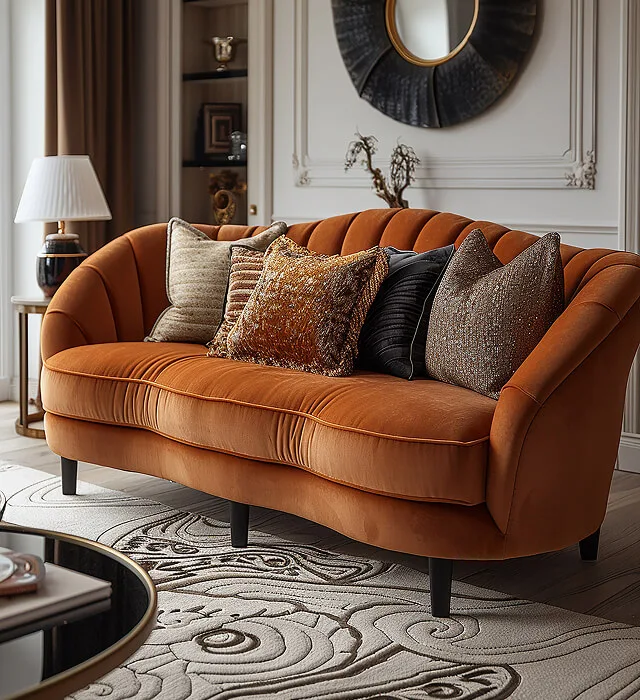 Sofa Sets (Wooden / Upholstered Solid Wood)